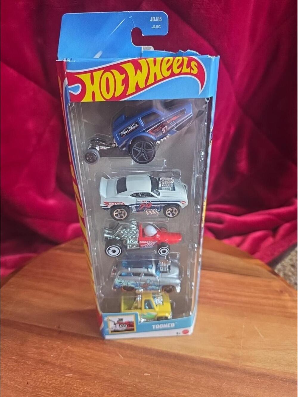 Hot Wheels 5 Pack Box Tooned